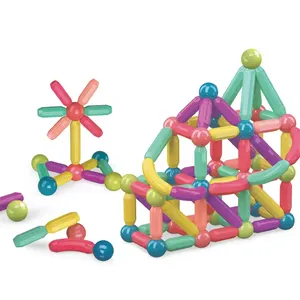 सीमाइंड मैग्नेट बॉल खिलौने मैग्नेटिक स्टिक गेम एजुकेशनल मैग्नेटिक बिल्डिंग स्टिक बॉल्स और रॉड्स बच्चों के लिए