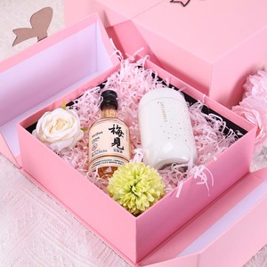 Caja de Regalo de Cartón con Diseño de Doble Lazo Cuadrado Rosa <span class=keywords><strong>para</strong></span> <span class=keywords><strong>Cumpleaños</strong></span>, Día de San Valentín y Día de la Madre - Product Image 4
