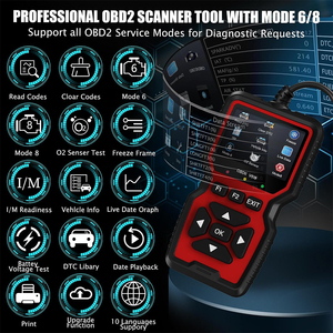 เครื่องมือสแกนรถยนต์แบบพกพา OBDII ระบบเต็มรูปแบบ รุ่น V519 ขายดี สำหรับรถยนต์ รุ่นใหม่ล่าสุด ELM327 เครื่องมือสแกนรถยนต์ V519 เครื่องมือสแกนอเนกประสงค์ V519 - Product Image 2
