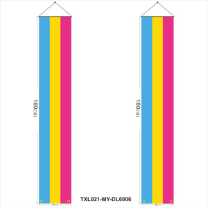 Striscione Arcobaleno per il Mese dell'Orgoglio LGBTQ, Decorazione da Appendere per Porta d'Ingresso, Parete, Interni ed Esterni - Product Image 4
