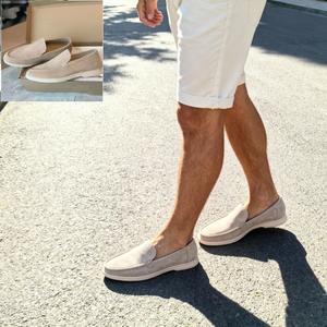 Zapatos de hombre de verano, mocasines casuales de suela plana, zapatos de conducir sin cordones, talla grande - Product Image 6