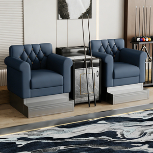 Juego <span class=keywords><strong>de</strong></span> Mesa <span class=keywords><strong>de</strong></span> Billar y <span class=keywords><strong>Tenis</strong></span> <span class=keywords><strong>de</strong></span> Mesa para Apartamentos Modernos <span class=keywords><strong>de</strong></span> Alta Gama, Silla <span class=keywords><strong>de</strong></span> Espectador Cómoda <span class=keywords><strong>de</strong></span> Cuero PU, Diseño Modular <span class=keywords><strong>de</strong></span> Alta Densidad - Product Image 2
