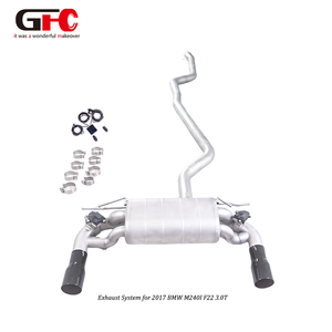 Fabrication professionnelle, <span class=keywords><strong>prix</strong></span> attractif, tuyau d'échappement automobile pour BMW <span class=keywords><strong>M240i</strong></span> 3.0T F22, échappement catback en acier inoxydable 304 - Product Image 6