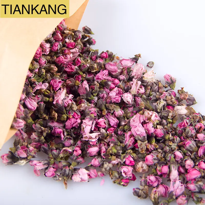 Персиковый цветочный чай, китайский россыпью, персиковый цветочный чай, сушеный цветок персика, органический чай для завода, оптовая продажа