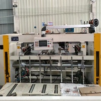 Machines d'emballage utilisées Équipement de carton Ligne de production Agrafeuse automatique de carton