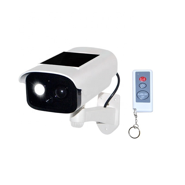 Solar Panel Light Motion Sensor Security with Alarm Cctv Camera for Farm