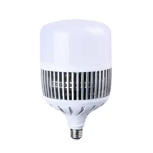 Светодиодная лампа высокой мощности, белая лампа 6500k, светодиодные лампы 50 Вт, 100 Вт, 150 Вт, E27, коммерческая лампа высокой мощности для гаража, склада, мастерской