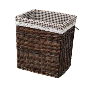 Simple And Fashionable Handmade Willow Vine Household Storage Basket
