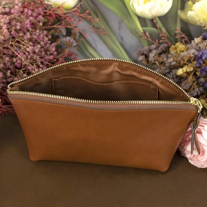 Nouveauté : Trousse de toilette portable personnalisée en cuir PU, sacs à maquillage multifonctions pour femmes, organiseur de cosmétiques à double couche - Product Image 3