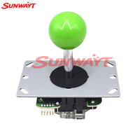 Joystick de 4/8 Vías para Máquinas de Juegos Arcade, de Metal y Plástico, 12V, de Alta Calidad, con Conector Personalizado de 5 Pines en Inglés