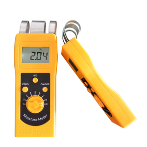 GOYOJO DM200W Portable Textile Moisture <b>Meter</b> 0.1% Resolution 1 Year Warranty Plastic Construction <b>Humidity</b> Detection - Product Image 5
