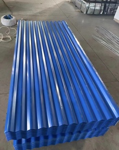 Tegola in acciaio colorato per costruzione di edifici ppgi lamiera di copertura in lamiera ondulata rivestita di colore - Product Image 3