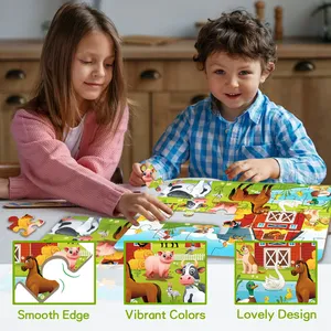 Libros de Rompecabezas Magnéticos Personalizados al por Mayor, Favoritos de los Niños, Papel de Alta Calidad, Regalo con Logotipo Personalizado, Impresión Offset para Diversión - Product Image 4