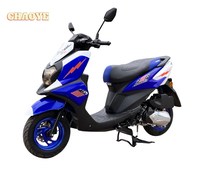 Motocyclettes à essence HX d'usine 125CC à vendre, moteur refroidi par air, moteur CVT, freins à disque et à tambour, scooters CEE COC pour adultes