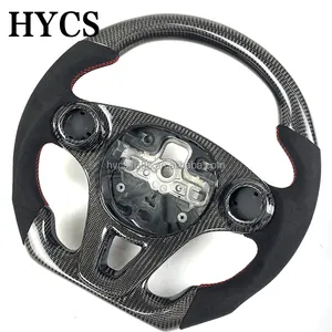 Custom Car Interior Accessories Carbon Fiber Steering Wheel For Mercedes Benz Smart FORTWO Coupe Fortwo Cabriolet Models