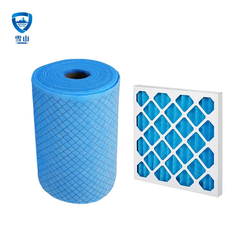 Factory Custom G4 Air Filter Material Synthetic Media Wire Mesh Laminated Roll