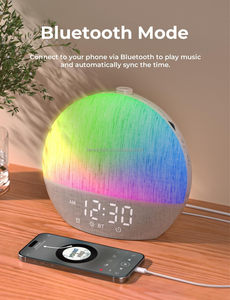 Despertador Digital con Luz de Amanecer, 30 Sonidos para Dormir, Temporizador de Sueño y Luz de Despertador con Ruido Blanco para Personas con Sueño Pesado - Product Image 4