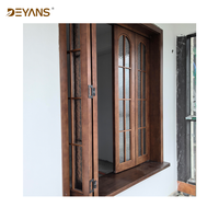 Fenêtre multi-pliante verticale en acier inoxydable, verre trempé et bois, ignifuge, pour cuisine et balcon