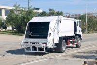 Truk Sampah Kompresi Shacman Sagmoto X9 4*2
