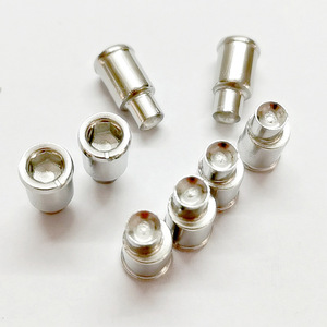 Cold Heading Parts Aluminum Alloy Round Plated Upsetting For Hardware Applications - Product Image 1