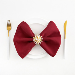 Solid Color <strong>Napkin</strong> Cotton Multicolor <strong>Napkin</strong> Jacquard <strong>Napkin</strong> Used in <strong>Wedding</strong> Hotels - Product Image 3