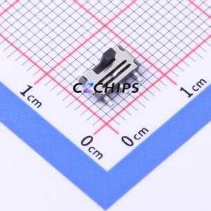 TP-33006 Slide Switch Through hole Component (THT) Switch Rectangle Pin Header Gull Wing Type Vertical Mount 100000 - Product Image 1