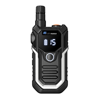 Radio bidirectionnelle compacte GTYD M18 Mini UHF 440-480 MHz avec appairage automatique à un clic, analogique, sans fil, avec double PTT