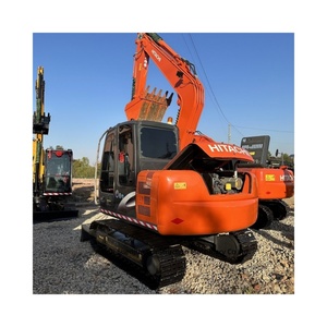 Mini-excavatrice hydraulique sur chenilles d'occasion Hitachi ZX70 ZX75 ZX120 ZX200, idéale pour la construction, modèle Hitachi ZX70-5A - Product Image 5