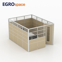 Solution de mobilier de bureau EGROspace OEM/ODM : Cloison de séparation murale haute insonorisée pour poste de travail modulaire et cloison de bureau.