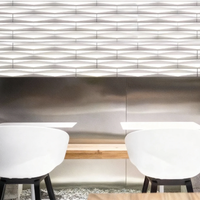Panel Batu 3D PU 600x1200 Pemasangan Mudah Tahan Air Tahan Api Tahan UV Dapur Kamar Mandi Dalam Ruangan Luar Ruangan