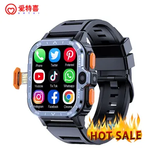 4G smart watch dual camera WiFi GPS inserted SIM card 4G network 4+64GB Android System google play Smart watch smart watch 9
