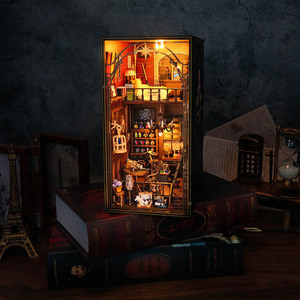 Kit de Manualidades 3D Personalizable al por Mayor, Casa Mágica de Mila, Rompecabezas de Madera, para Adultos, Alivio del Estrés, Decoración para el Hogar y la Oficina - Product Image 4