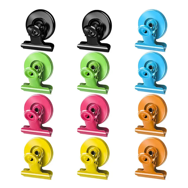 Clip per magneti per frigorifero colorate da 31mm per frigorifero