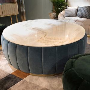 Light Luxury Marble Top <strong>Table</strong> Nordic Round Personality Modern Designer Living Room Tea <strong>Table</strong> Small Family Coffee <strong>Table</strong> - Product Image 3