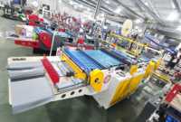 LDPE HDPE Automatische Kuriertaschen-Herstellungsmaschine Vorgeöffnete Umschläge für DHL UPS Versandtaschen