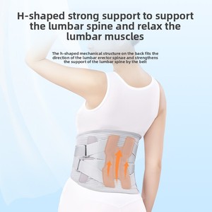 Ceinture de soutien lombaire de type H Wellday, protège la colonne lombaire, prévient la douleur, aide à soulager les tensions musculaires lombaires et les hernies discales - Product Image 5