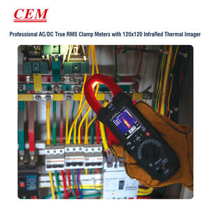 CEM True-RMS-Klemm messer misst AC/DC-Strom 1000A AC/DC-Spannung 1000V Widerstand 4KΩ mit Temperatur kapazitäts funktionen - Product Image 3