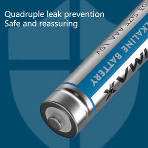 Baterai Alkaline Silinder PUJIMAX CE 2-Pack Blister Card Super Dry Primary Battery No.7 AAA LR03 AM4 1.5V Umur Simpan 10 Tahun - Product Image 4