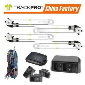 Kits Universales de Elevadores Eléctricos para Ventanas de 4 Puertas de 12 V CC y Interruptores Reguladores de Motor Eléctrico - Product Image 1