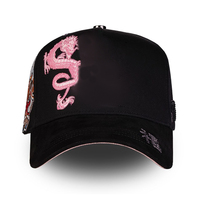 Casquettes de baseball en stock, doublées satin, personnalisées, avec authentification NFC, motif de luxe, 5 panneaux, strass, casquettes G5, Gorras Rico