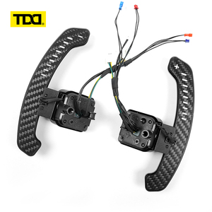 Palancas de cambio magnéticas de fibra de carbono TDD LED para volante de Audi serie C8 A6 A7 S6 S7 RS6 RS7 - Product Image 2