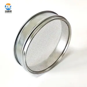 30 CM Stainless steel 304 316 Laboratory Test Mesh Screen Sieve 0.1 mm Aperture Test Mesh