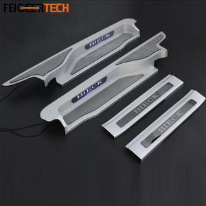 Accesorios Tecnológicos Feigeer, Pieza <span class=keywords><strong>Interior</strong></span> <span class=keywords><strong>de</strong></span> Aleación <span class=keywords><strong>de</strong></span> Aluminio, Pedal <span class=keywords><strong>de</strong></span> Bienvenida Iluminado para Automóvil Modificado, para GL8 653T ESLED 2016-2023 - Product Image 1