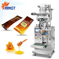 Machine d'emballage haute vitesse pour sachets 10 ml de miel, remplissage de pâte, poche 3 soudures
