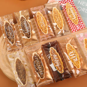 キャラメルアーモンドクラッカー、使い捨て透明機械密封袋、小葉ビスケット、スティックキャンディ、密封キャンディ包装 - Product Image 6