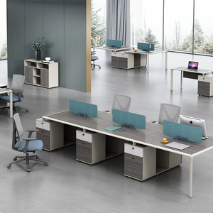 Estación de Trabajo Portátil para 2 Personas con Escritorio para Laptop, Ideal para Oficinas, Cubículos o Talleres - Product Image 5