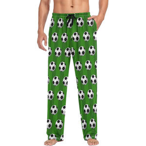 Pantalon de pyjama Green Series unisexe, vêtements de nuit de haute qualité, impression par sublimation, vêtements de nuit, couleur vive, style décontracté, pyjama ample - Product Image 5