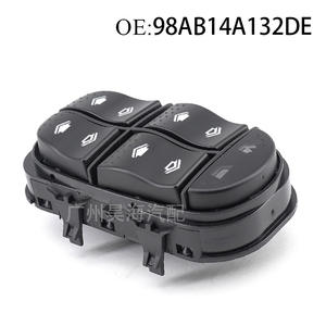 Interrupteur principal de lève-vitre électrique neuf 98AB-14A132-DE pour voitures Ford Focus, en plastique - Product Image 3