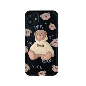 Pour iphone12 coque de téléphone portable pour iPhone11 pull ours dessin animé coquille pour iPhone12 <span class=keywords><strong>Pro</strong></span> TPU étui de protection - Product Image 6