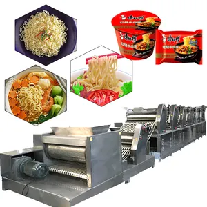 High quality fried fast noodle making machine/production line